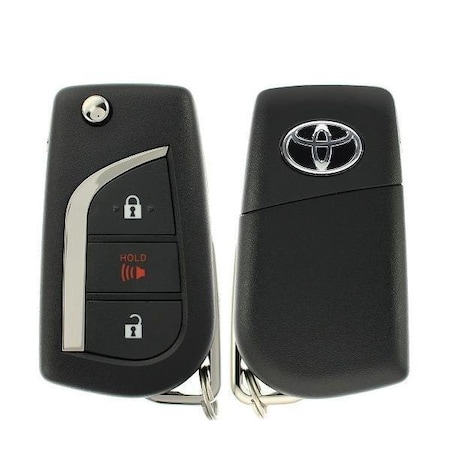 Oem OEM: NEW: 2019 - 2020 Toyota RAV4 Remote Flip Key 3-Button / PN: 89070-0R300 / GQ4-73T RFK-TOY-R300